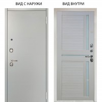 Люкс 3К / Агат Вельвет белый горизонт / Мирра Белая лиственница