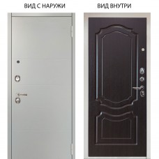 Люкс 3К / Агат Вельвет белый горизонт / Мишель Венге