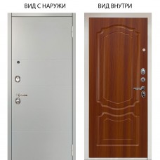 Люкс 3К / Агат Вельвет белый горизонт / Мишель Дуб рустикальный