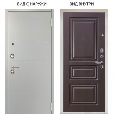 Люкс 3К / Агат Вельвет белый горизонт / Скиф Горький шоколад