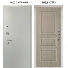 Люкс 3К / Агат Вельвет белый горизонт / Скиф Дуб филадельфия крем