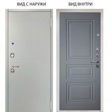 Люкс 3К / Агат Вельвет белый горизонт / Скиф Силк маус