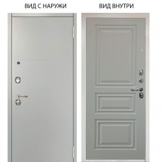 Люкс 3К / Агат Вельвет белый горизонт / Скиф Софт милк