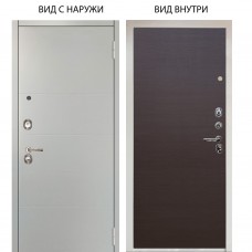 Люкс 3К / Агат Вельвет белый горизонт / Элегант Венге горизонт