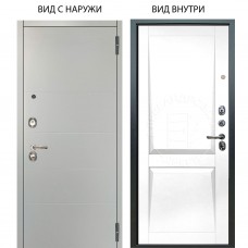 Люкс 3К / Агат Вельвет белый горизонт / Ариана Белая эмаль