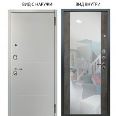Люкс 3К / Агат Вельвет белый горизонт / Вояж Светлый бетон