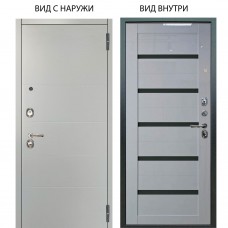 Люкс 3К / Агат Вельвет белый горизонт / Александра +стекло чёрное