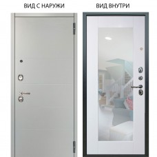 Люкс 3К / Агат Вельвет белый горизонт / Милли Роял вуд белый