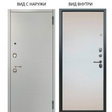 Люкс 3К / Агат Вельвет белый горизонт / Под покраску