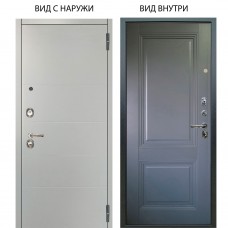 Люкс 3К / Агат Вельвет белый горизонт / Соло Антрацит