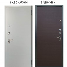 Люкс 3К / Агат Вельвет белый горизонт / Элегант Венге горизонт