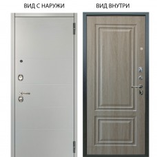 Люкс 3К / Агат Вельвет белый горизонт / Элион Дуб филадельфия крем