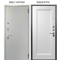 Люкс 3К / Агат Вельвет белый горизонт / Анастасия 1 Белый снег