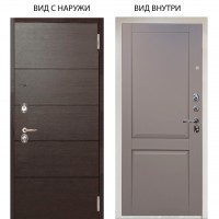 Люкс 3К / Агат венге горизонт / Ариана Серая эмаль