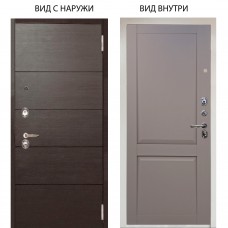 Люкс 3К / Агат венге горизонт / Ариана Серая эмаль