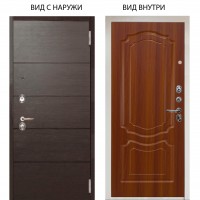 Люкс 3К / Агат венге горизонт / Мишель Дуб рустикальный