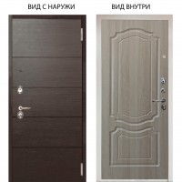 Люкс 3К / Агат венге горизонт / Мишель Ларче светлый