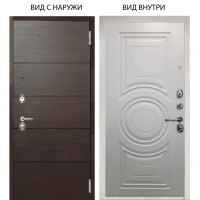 Люкс 3К / Агат венге горизонт / Могадиш Софт милк