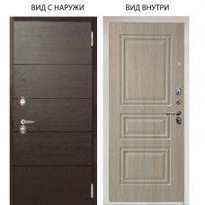 Люкс 3К / Агат венге горизонт / Скиф Дуб филадельфия крем