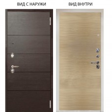 Люкс 3К / Агат венге горизонт / Элегант Дорс светлый горизонт