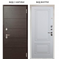 Люкс 3К / Агат венге горизонт / Элион Софт милк