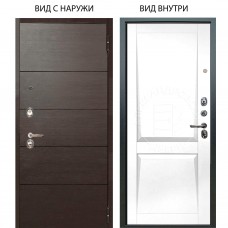 Люкс 3К / Агат Венге горизонт / Ариана Белая эмаль