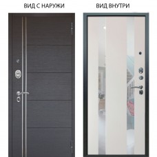 Люкс 3К / Агат Венге горизонт / Дуэт Белое дерево вставки Николь