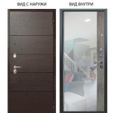 Люкс 3К / Агат Венге горизонт / Магнум Светлый бетон