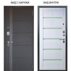 Люкс 3К / Агат Венге горизонт / Александра Белый глянец