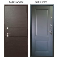 Люкс 3К / Агат Венге горизонт / Соло Антрацит