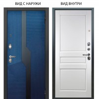 Люкс 3К / Бистури синий софт / Каролина Белая эмаль