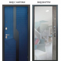 Люкс 3К / Бистури синий софт / Магнум Светлый бетон