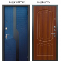 Люкс 3К / Бистури синий софт / Мишель Дуб рустикальный