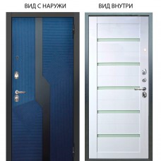 Люкс 3К / Бистури синий софт / Александра Белый глянец