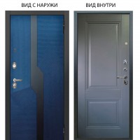 Люкс 3К / Бистури синий софт / Соло Антрацит