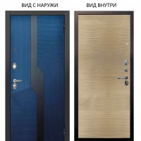 Люкс 3К / Бистури синий софт / Элегант Дорс светлый горизонт