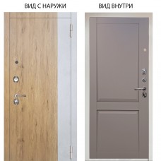 Люкс 3К / Эксперт Рустик соломенный - бетон урбан милк / Ариана Серая эмаль