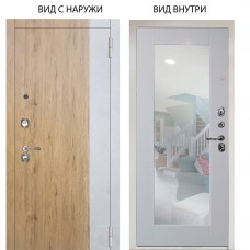 Люкс 3К / Эксперт Рустик соломенный - бетон урбан милк / Милли Роял вуд белый