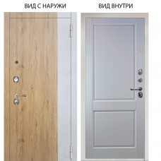 Люкс 3К / Эксперт Рустик соломенный - бетон урбан милк / Соренто Белая эмаль