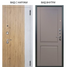 Люкс 3К / Эксперт Рустик соломенный - бетон урбан милк / Ариана Серая эмаль