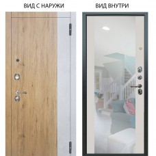 Люкс 3К / Эксперт Рустик соломенный - бетон урбан милк / Вояж Белое дерево
