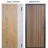 Люкс 3К / Эксперт Рустик соломенный - бетон урбан милк / Гауда Керамика