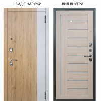 Люкс 3К / Эксперт Рустик соломенный - бетон урбан милк / Диана Буксус