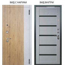 Люкс 3К / Эксперт Рустик соломенный - бетон урбан милк / Александра +стекло чёрное