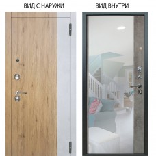 Люкс 3К / Эксперт Рустик соломенный - бетон урбан милк / Магнум Светлый бетон