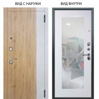 Люкс 3К / Эксперт Рустик соломенный - бетон урбан милк / Милли Роял вуд белый