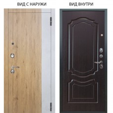 Люкс 3К / Эксперт Рустик соломенный - бетон урбан милк / Мишель Венге