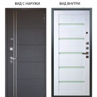 Люкс 3К / Эксперт Рустик соломенный - бетон урбан милк / Александра Белый глянец
