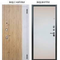 Люкс 3К / Эксперт Рустик соломенный - бетон урбан милк / Под покраску