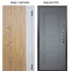 Люкс 3К / Эксперт Рустик соломенный - бетон урбан милк / Скиф Силк маус